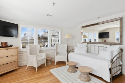 Ocean View guest room interior.