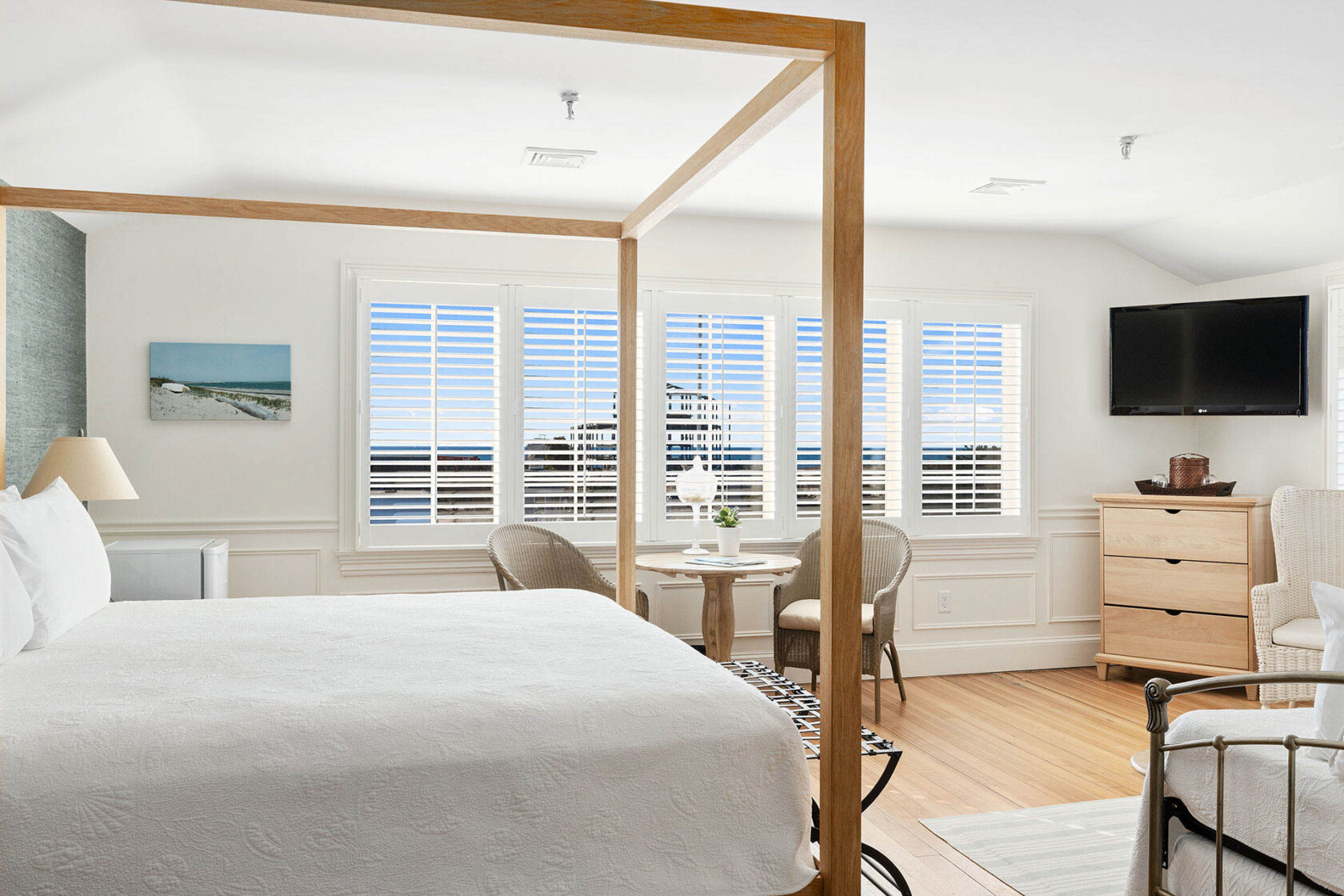 Ocean View guest room interior.