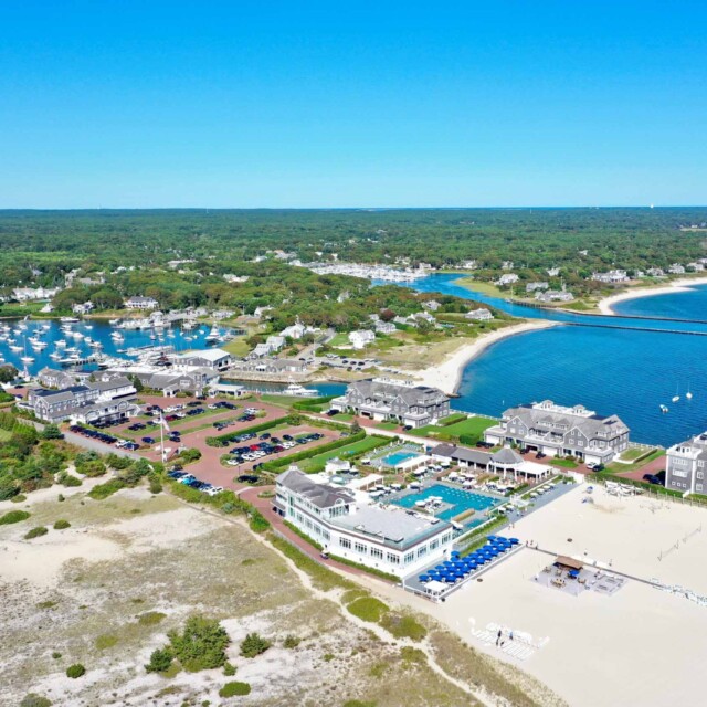 An aerial view of Wychmere.